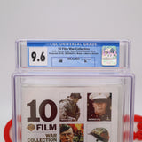 WARNER BROS. 10 FILM WAR COLLECTION - CGC GRADED 9.6 B+! NEW & Factory Sealed! (DVD)