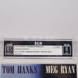 SLEEPLESS IN SEATTLE - IGS GRADED 8.5 BOX & 8 SEAL! NEW & Factory Sealed with Authentic V-Overlap Seam! (VHS)