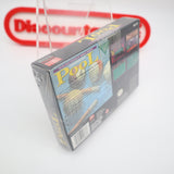 CHAMPIONSHIP POOL - NEW & Factory Sealed with Authentic H-Overlap Seam! (SNES Super Nintendo)