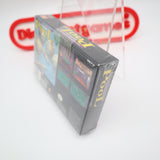 CHAMPIONSHIP POOL - NEW & Factory Sealed with Authentic H-Overlap Seam! (SNES Super Nintendo)