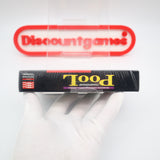 CHAMPIONSHIP POOL - NEW & Factory Sealed with Authentic H-Overlap Seam! (SNES Super Nintendo)