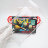 CHAMPIONSHIP POOL - NEW & Factory Sealed with Authentic H-Overlap Seam! (SNES Super Nintendo)