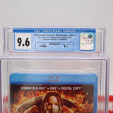 THE HUNGER GAMES MOCKINGJAY - PART 1 - CGC GRADED 9.6 A++! NEW & Factory Sealed! (BLU-RAY)