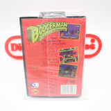 BOOGERMAN - A PICK AND FLICK ADVENTURE - NEW & Factory Sealed with Authentic V-Overlap Seam! (Sega Genesis)