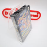 WORLD OF ILLUSION STARRING MICKEY MOUSE AND DONALD DUCK - NEW & Factory Sealed CLAMSHELL CASE with Authentic Tube Seal! (Sega Genesis)