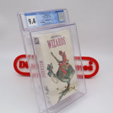 WIZARDS - RALPH BAKSHI - CGC GRADED 9.4 A+! NEW & Factory Sealed with Authentic V-Overlap Seam! (VHS)