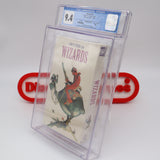 WIZARDS - RALPH BAKSHI - CGC GRADED 9.4 A+! NEW & Factory Sealed with Authentic V-Overlap Seam! (VHS)