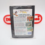 WORLD OF ILLUSION STARRING MICKEY MOUSE AND DONALD DUCK - NEW & Factory Sealed CLAMSHELL CASE with Authentic Tube Seal! (Sega Genesis)