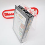 WORLD OF ILLUSION STARRING MICKEY MOUSE AND DONALD DUCK - NEW & Factory Sealed CLAMSHELL CASE with Authentic Tube Seal! (Sega Genesis)