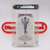 HEAVEN CAN WAIT - IGS GRADED 8 BOX & 8 SEAL! NEW & Factory Sealed with Authentic V-Overlap Seam! (VHS)