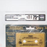 THE STORY OF STAR WARS - 1978 SUPERSCOPE STORY BOOK & CASSETTE TAPE - AFA GRADED 75+ EX+/NM - NEW Authentic & Factory Sealed!