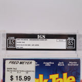 SHARK TALE - IGS GRADED 8.5 BOX & 8.5 SEAL! NEW & Factory Sealed with Authentic H-Overlap Seam! (VHS)