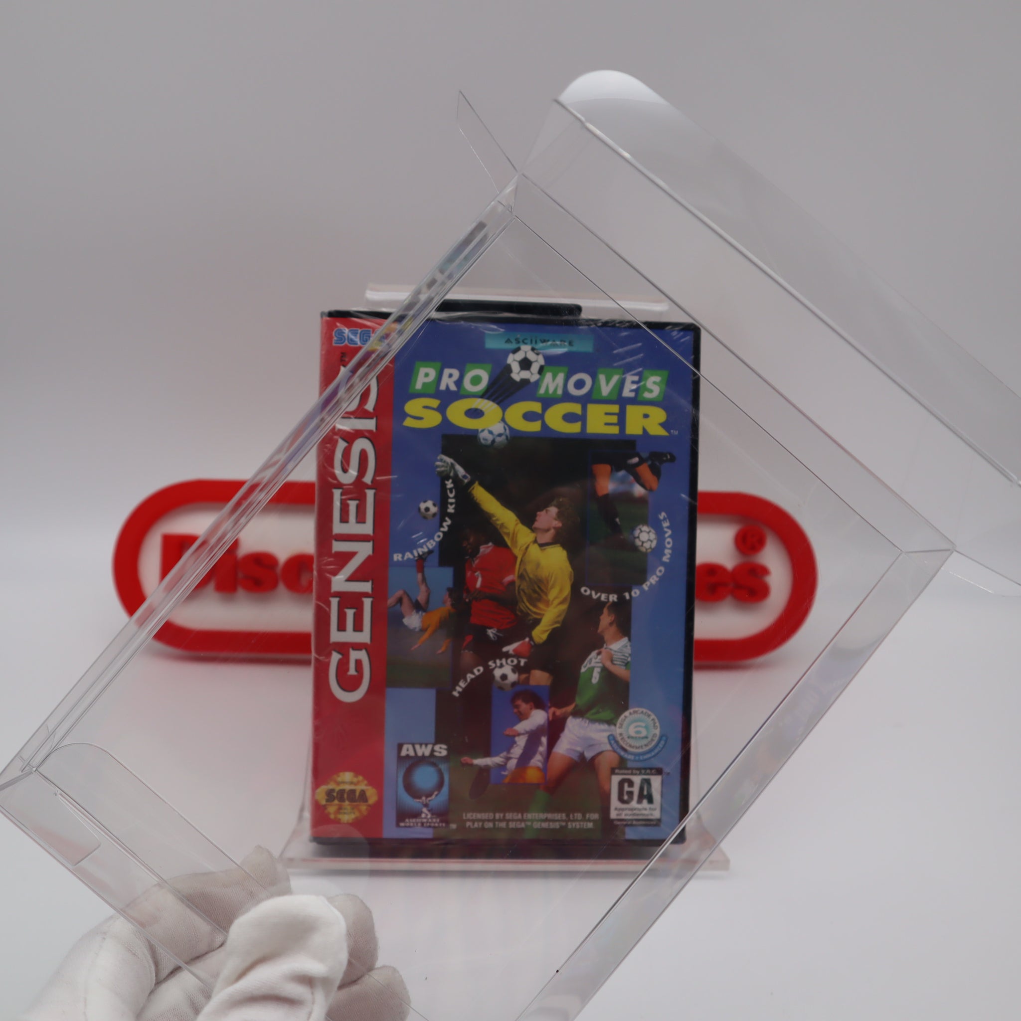 PRO MOVES SOCCER - NEW & Factory Sealed! (Sega Genesis) CASE FRESH