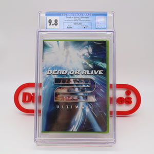 DEAD OR ALIVE 2 II: ULTIMATE - CGC GRADED 9.8 A++! NEW & Factory Sealed! (XBOX)