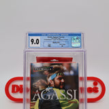 ANDRE AGASSI TENNIS - CGC GRADED 9.0 A+! NEW & Factory Sealed! (Sega Game Gear)