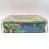 CAVE-TURTLE RAPH & TUBULAR PTERODACTYL - 1993 PLAYMATES 2-PACK DINO SERIES - AFA GRADED 75 NEW Authentic & Factory Sealed! (Vintage TMNT)