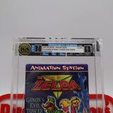 THE LEGEND OF ZELDA: GANON'S EVIL TOWER - IGS GRADED 7 BOX & 6 SEAL! NEW & Factory Sealed with Authentic H-Overlap Seam! (VHS)