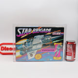 STAR BRIGADE STARFIGHTER SPACE FIGHTER JET VEHICLE + SCI-FI FIGURE! AFA GRADED 75 EX+/NM - NEW Authentic & Factory Sealed! (MOC Vintage G.I. Joe)