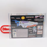 STAR BRIGADE STARFIGHTER SPACE FIGHTER JET VEHICLE + SCI-FI FIGURE! AFA GRADED 75 EX+/NM - NEW Authentic & Factory Sealed! (MOC Vintage G.I. Joe)