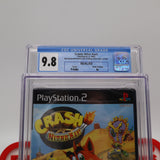CRASH BANICOOT - NITRO KART / CART - CGC GRADED 9.8 A+! NEW & Factory Sealed! (PS2 PlayStation 2)
