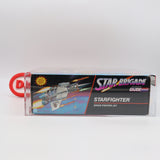STAR BRIGADE STARFIGHTER SPACE FIGHTER JET VEHICLE + SCI-FI FIGURE! AFA GRADED 75 EX+/NM - NEW Authentic & Factory Sealed! (MOC Vintage G.I. Joe)