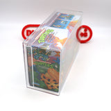 CAVE-TURTLE LEO & DINGY DINO 2-PACK - 1993 PLAYMATES - AFA GRADED 75+ NEW Authentic & Factory Sealed! (Vintage TMNT)