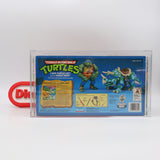 CAVE-TURTLE LEO & DINGY DINO 2-PACK - 1993 PLAYMATES - AFA GRADED 75+ NEW Authentic & Factory Sealed! (Vintage TMNT)