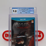 NINJA GAIDEN 3 III: RAZOR'S EDGE - CGC GRADED 9.8 A++! NEW & Factory Sealed! (Nintendo Wii U)