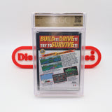 LOTUS TURBO CHALLENGE II 2 RACING - CGC PEDIGREE GRADED 9.8 B+! NEW & Factory Sealed with Authentic V-Overlap Seam! (Sega Genesis)
