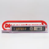 LOTUS TURBO CHALLENGE II 2 RACING - CGC PEDIGREE GRADED 9.8 B+! NEW & Factory Sealed with Authentic V-Overlap Seam! (Sega Genesis)