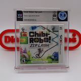 CHIBI-ROBO! ZIP LASH - WATA GRADED 9.8 A++! NEW & Factory Sealed! (Nintendo 3DS)