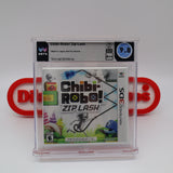 CHIBI-ROBO! ZIP LASH - WATA GRADED 9.8 A++! NEW & Factory Sealed! (Nintendo 3DS)