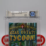 DONALD TRUMP'S REAL ESTATE TYCOON  - WATA GRADED 9.4  A+! NEW & Factory Sealed! (PC Computer Game)