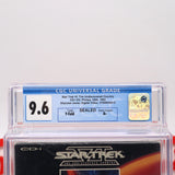 STAR TREK VI 6: THE UNDISCOVERED COUNTRY - CGC GRADED 9.6 A+! NEW & Factory Sealed with Authentic Y-Fold Seam! (Phillips CD-i)