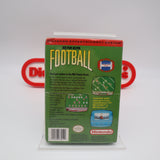 NES PLAY ACTION FOOTBALL - NEW & Factory Sealed with Authentic H-Seam! (NES Nintendo)