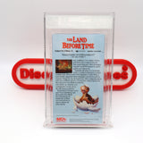 THE LAND BEFORE TIME - VGA GRADED 80+ NM+ ARCHIVAL SILVER! NEW & Factory Sealed with Authentic V-Overlap Seam! (VHS)