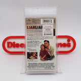 LIAR LIAR (JIM CARREY) - IGS GRADED 8 BOX & 8 SEAL! NEW & Factory Sealed with Authentic V-Overlap Seam! (VHS)