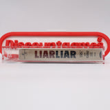 LIAR LIAR (JIM CARREY) - IGS GRADED 8 BOX & 8 SEAL! NEW & Factory Sealed with Authentic V-Overlap Seam! (VHS)
