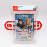 WAYNE'S WORLD - PSA / WATA GRADED 9.6 A+! NEW & Factory Sealed with Authentic Tube Seam! (Sega Genesis)