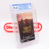 DANCES WITH WOLVES - CGC GRADED 9.4 A+! NEW & Factory Sealed with Authentic V-Overlap Seam! (VHS)