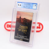 DANCES WITH WOLVES - CGC GRADED 9.4 A+! NEW & Factory Sealed with Authentic V-Overlap Seam! (VHS)