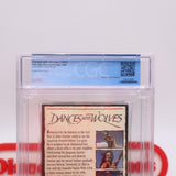 DANCES WITH WOLVES - CGC GRADED 9.4 A+! NEW & Factory Sealed with Authentic V-Overlap Seam! (VHS)