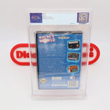 WAYNE'S WORLD - PSA / WATA GRADED 9.6 A+! NEW & Factory Sealed with Authentic Tube Seam! (Sega Genesis)