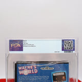 WAYNE'S WORLD - PSA / WATA GRADED 9.6 A+! NEW & Factory Sealed with Authentic Tube Seam! (Sega Genesis)