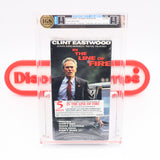 IN THE LINE OF FIRE (CLINT EASTWOOD) IGS GRADED 8 BOX & 8 SEAL! NEW & Factory Sealed with Authentic V-Overlap Seam! (VHS)