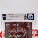 GRIMGRIMOIRE / GRIM GRIMOIRE - WATA GRADED 9.0 A! NEW & Factory Sealed! (PS2 PlayStation 2)