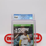 MLB: THE SHOW 21 - TATIS JR. COVER! CGC GRADED 9.4 A+! NEW & Factory Sealed! (XBox One)