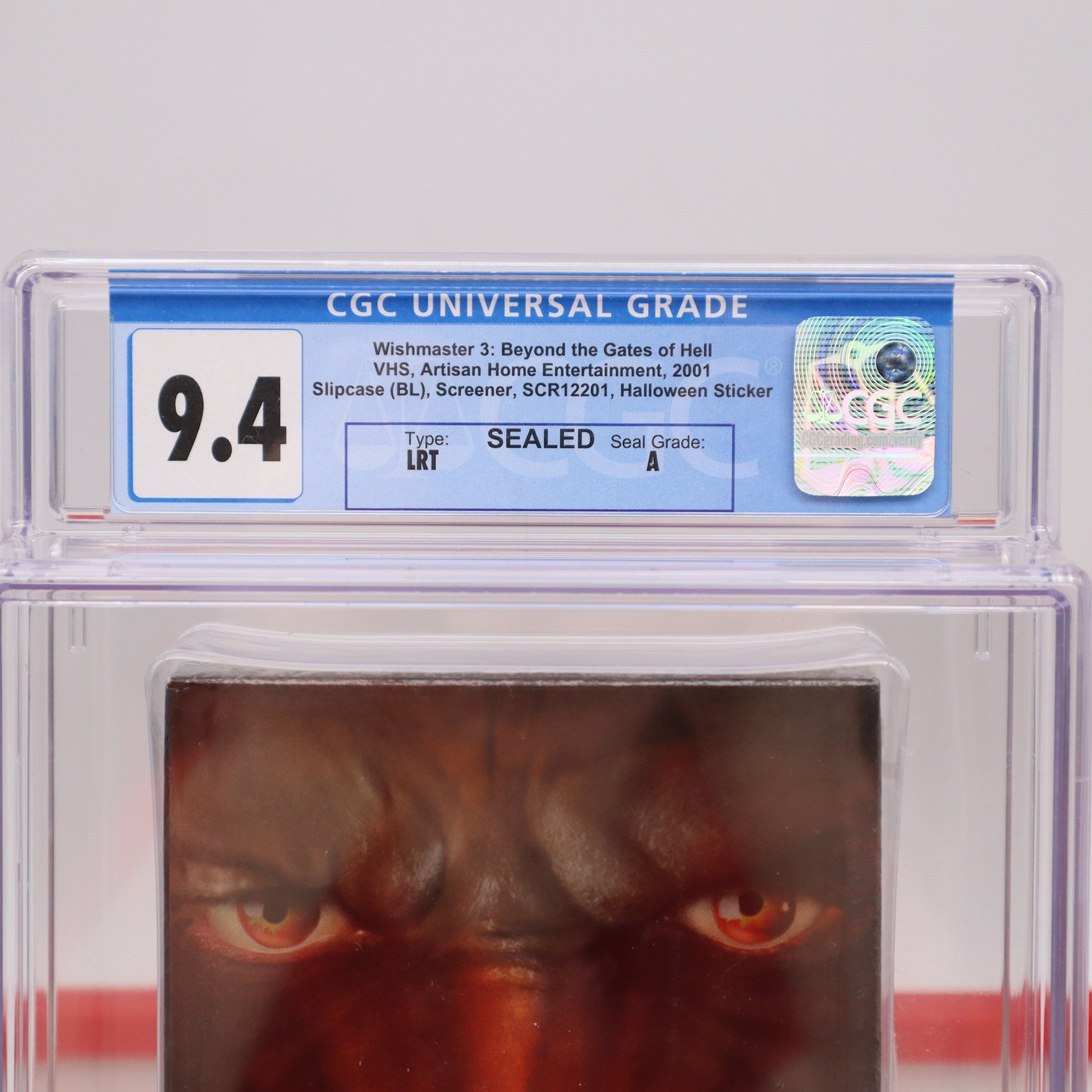 WISHMASTER 3: BEYOND THE GATES OF HELL - SCREENER! CGC GRADED 9.4