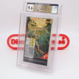 ROMANCING THE STONE - CGC PEDIGREE GRADED 9.6 A++! NEW & Factory Sealed with Authentic H-Overlap Seam! (VHS)