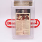 ROMANCING THE STONE - CGC PEDIGREE GRADED 9.6 A++! NEW & Factory Sealed with Authentic H-Overlap Seam! (VHS)